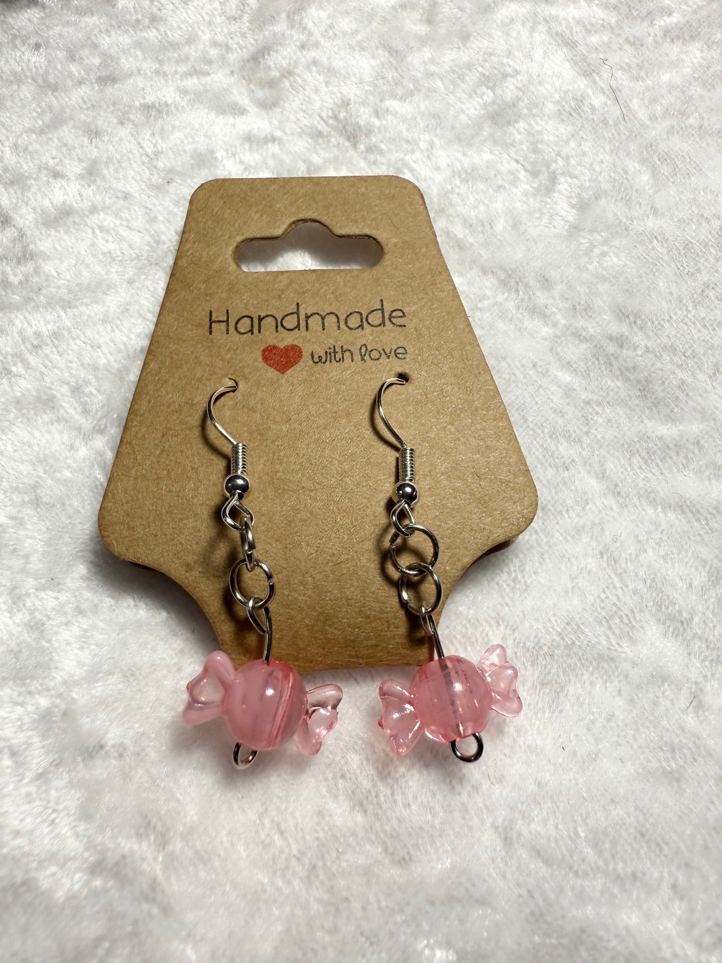 Pink Candy Earrings