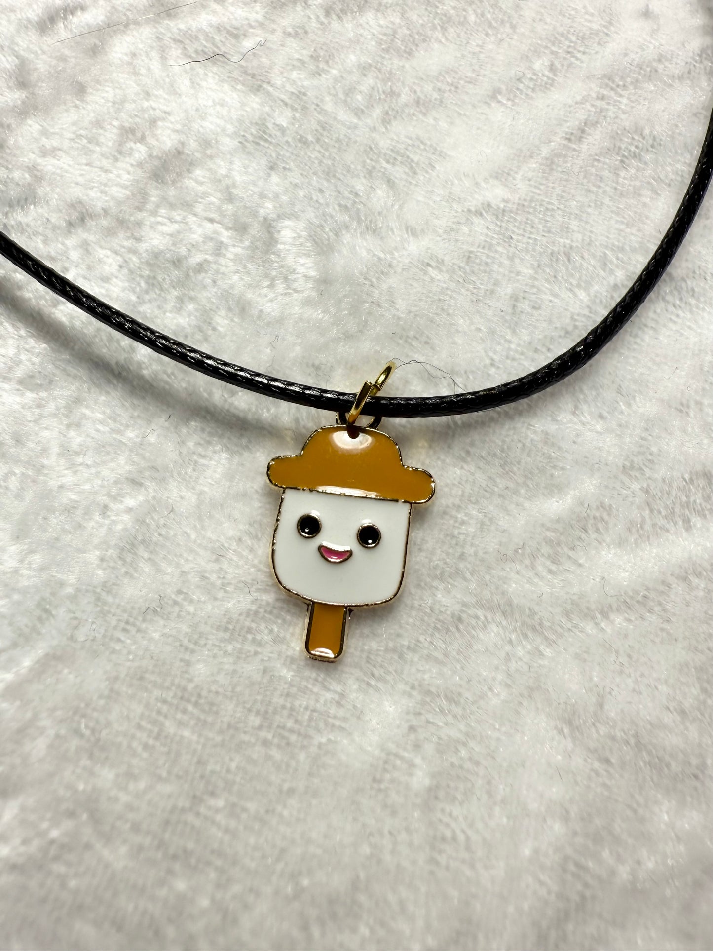 Marshmallow Character Necklace
