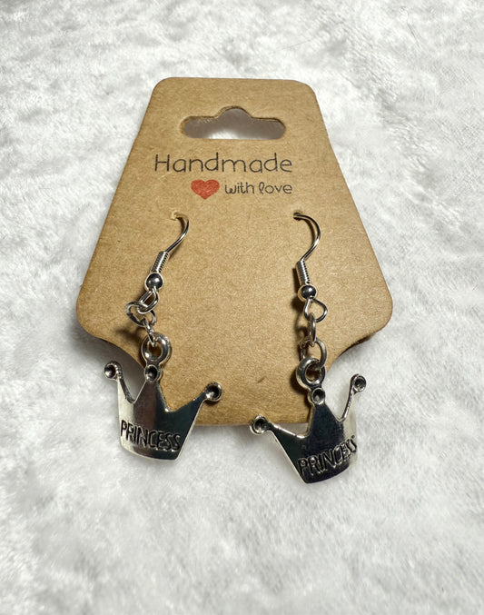 Princess Crown Earrings
