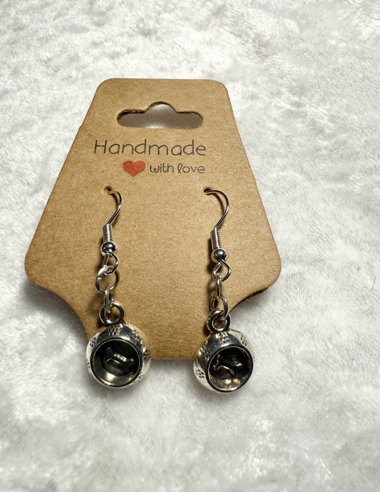 Dog Bowl Earrings