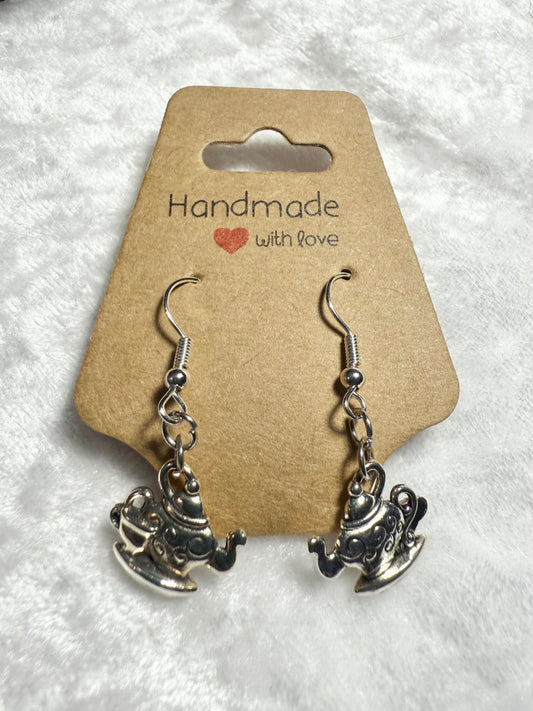 Tea Pot Earrings