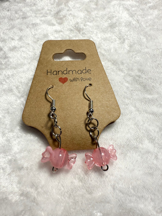 Pink Candy Earrings