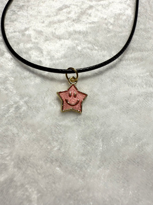 Pink Star Necklace