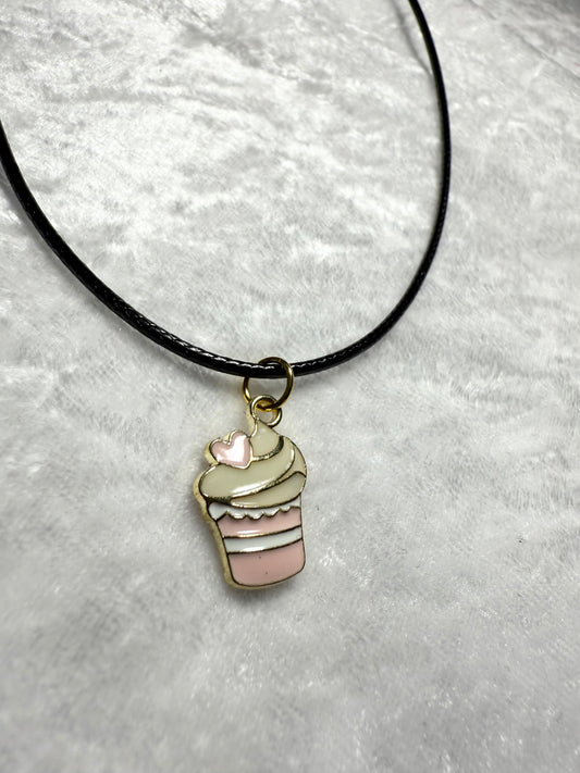 Pink Milkshake Necklace