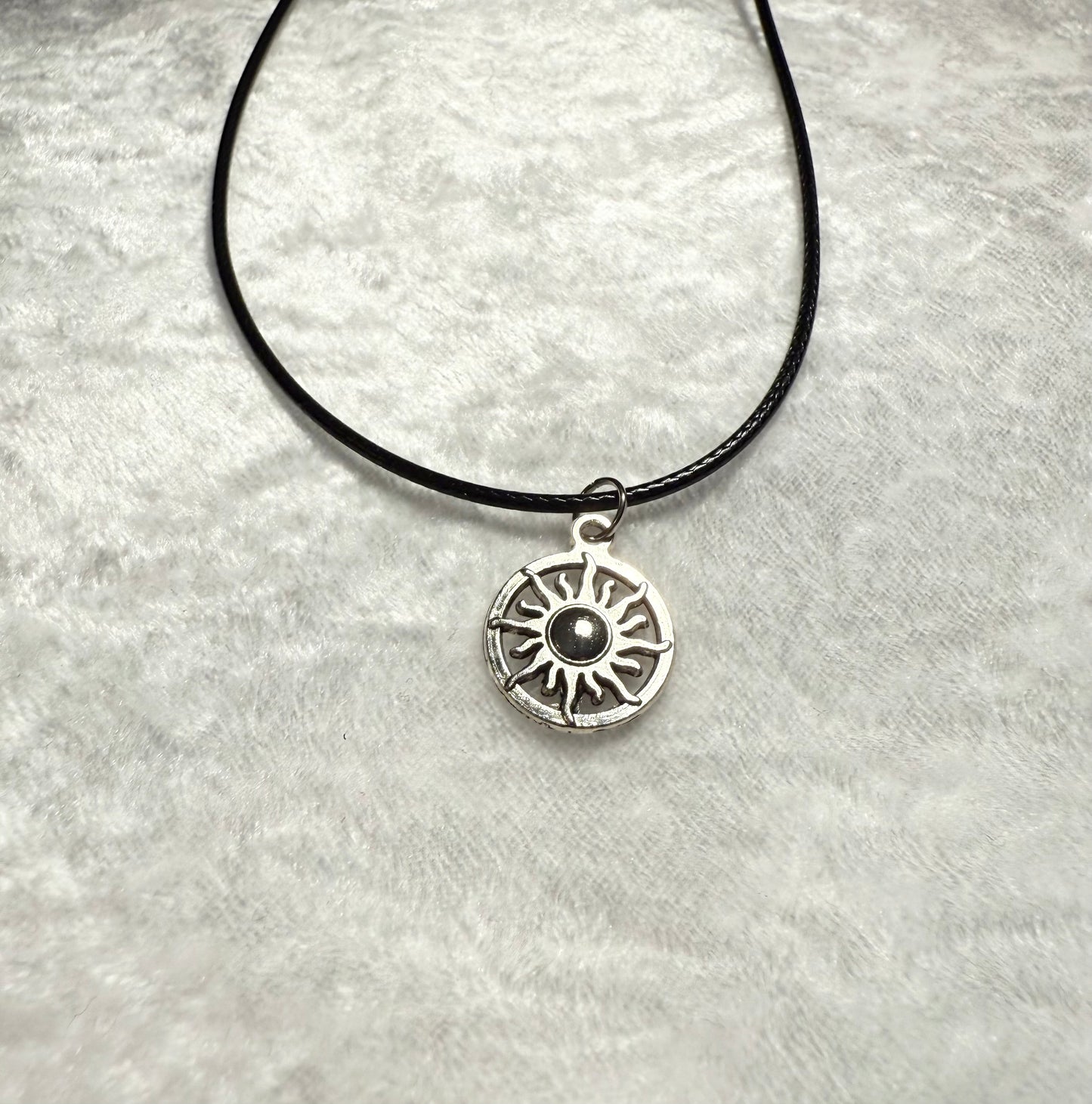 Silver Sun Necklace