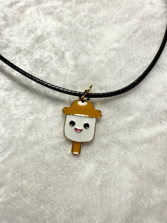 Marshmallow Character Necklace