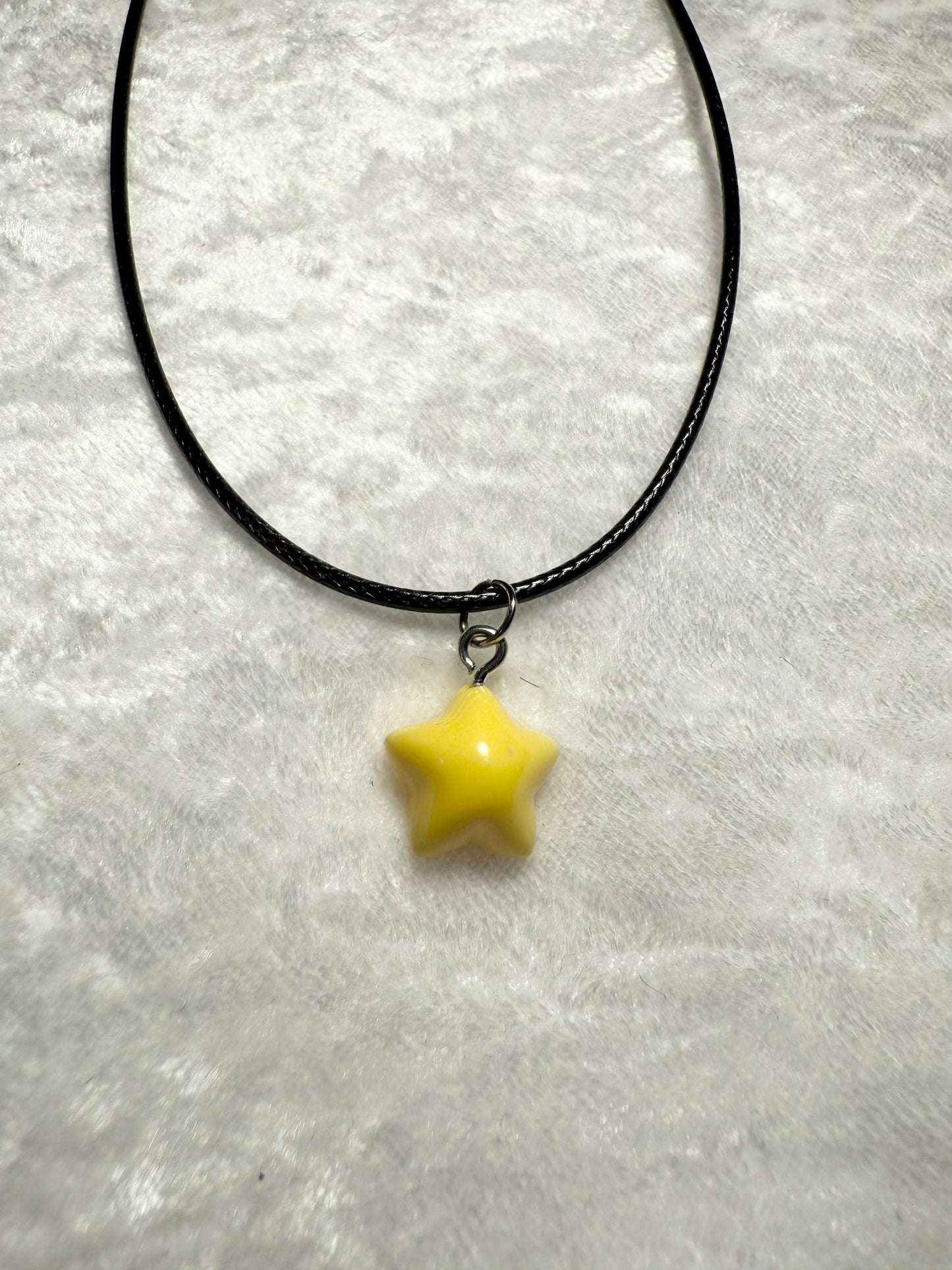 Yellow Star Necklace